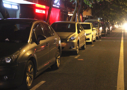 大良夜間停車難？晚上也要實行停車收費啦