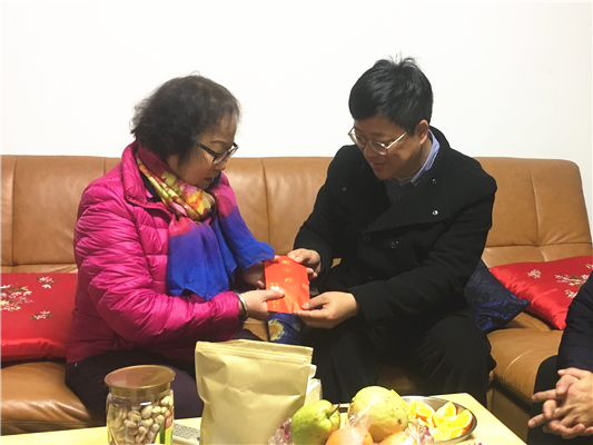 暖！大良春節慰問烈屬，滿滿關愛