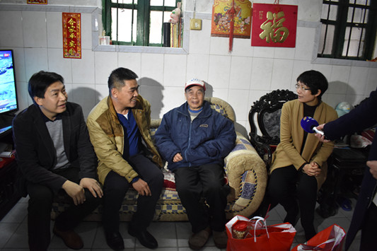 春節將至，大良時刻牽掛著困難群眾