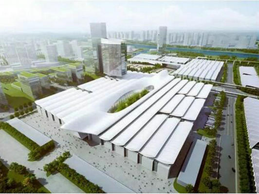 潭洲會展中心二期已完成約50%工程量