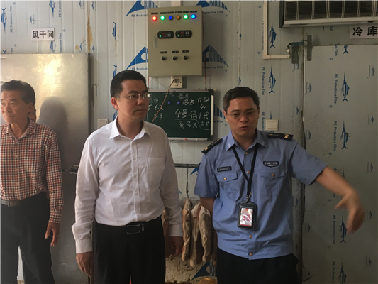 北滘：節前食品安全檢查,讓市民吃得放心