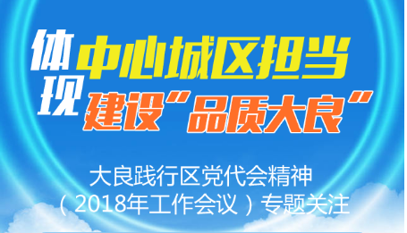 體現中心城區擔當，建設“品質大良”