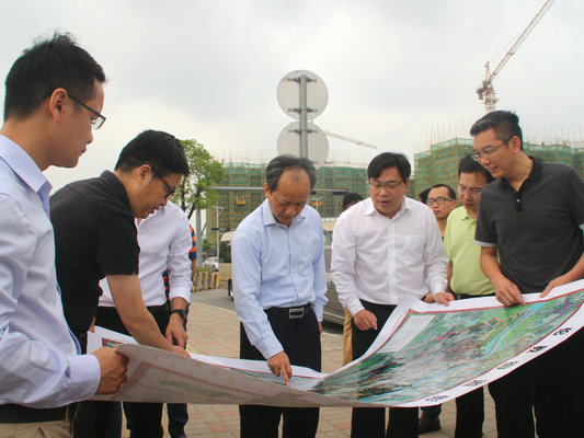 郭文海到倫教調(diào)研：做“香港+順德”合作橋頭堡