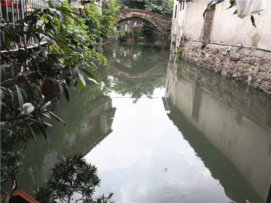 容桂河長(zhǎng)辦給河涌洗白白，清出10噸垃圾