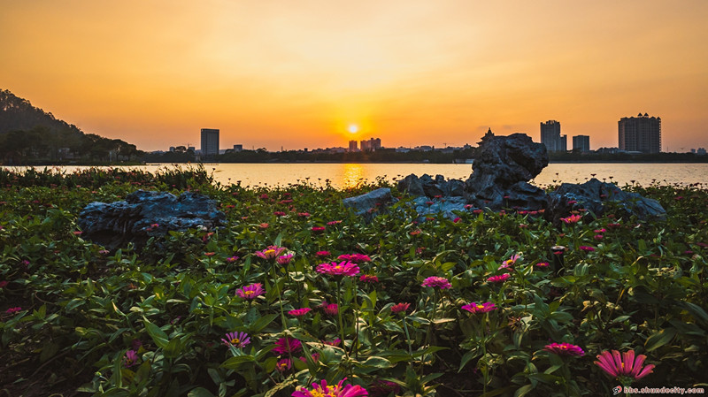 醉美夕陽順峰山