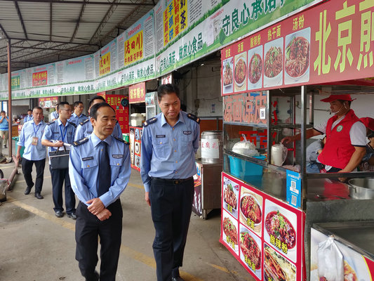 順德區食藥局點贊龍江食品安全整治工作