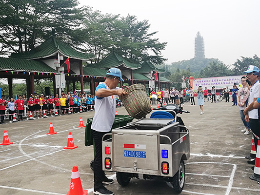 精彩大比武！環(huán)衛(wèi)工人技能競賽顯身手