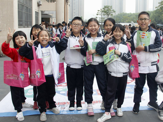 垃圾分類花樣多，陳村小學生們玩嗨啦