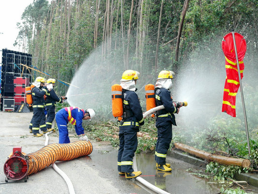 燃氣管道被挖，天然氣大量泄漏？淡定！