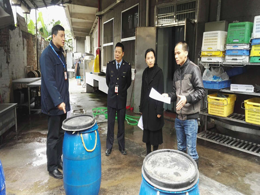 北滘嚴(yán)防非洲豬瘟，保障市民舌尖安全！