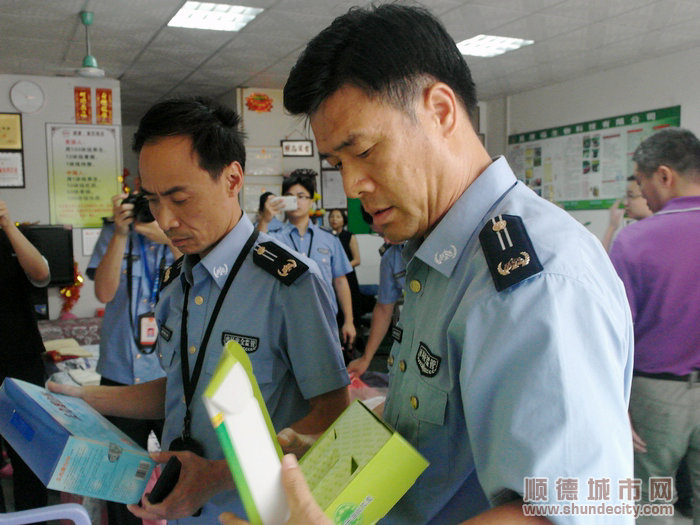 容桂：主動出擊！集中整治保健品市場