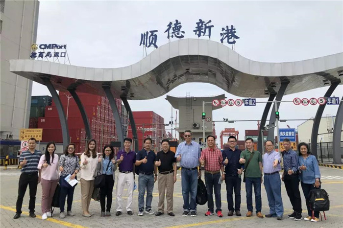 加強交流，泰國港務局代表團到訪順德新港