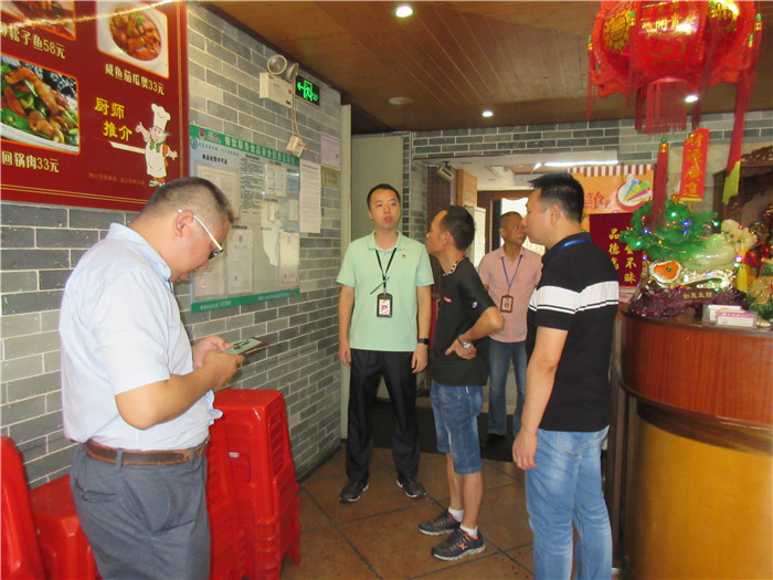 容桂持續開展食品安全協管隊伍跟班學習