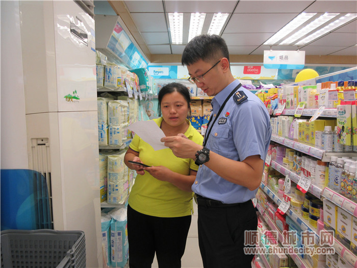 容桂：開展嬰幼兒配方乳粉標識規范檢查