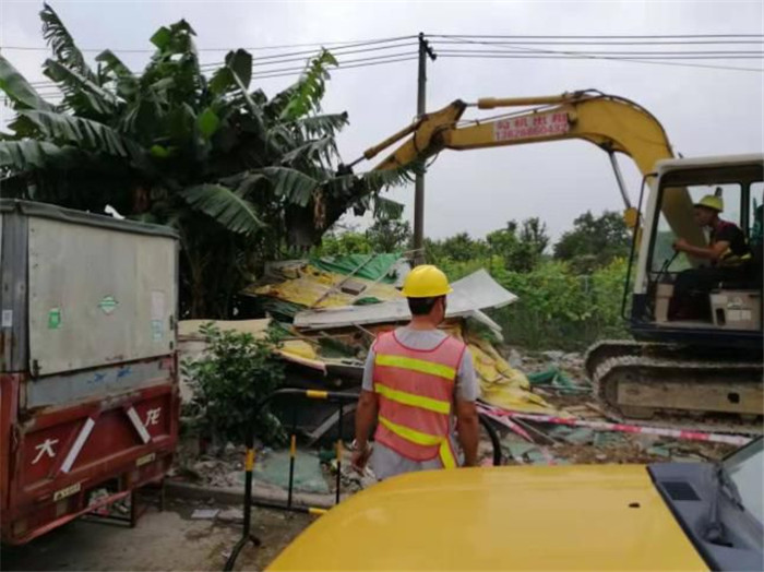 地塊違建死灰復(fù)燃？北滘給予沉重打擊！