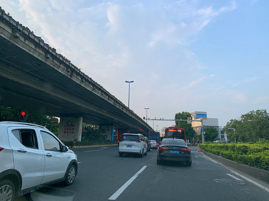 注意！S121樂從跨線橋立交橋全封閉施工
