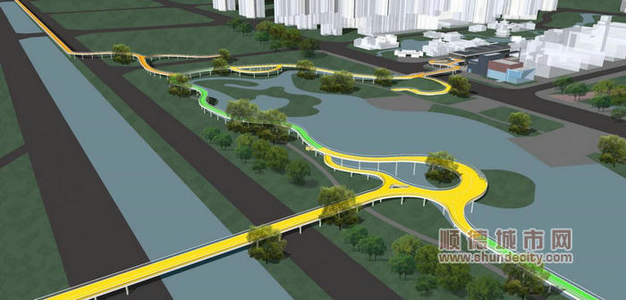 百福公園到北滘公園段節點初步設計效果圖，具體以最終設計和施工為準。.jpg