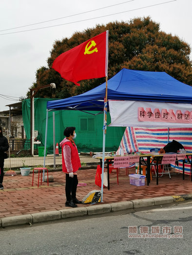 陳奀女在黨旗下站崗_副本.jpg