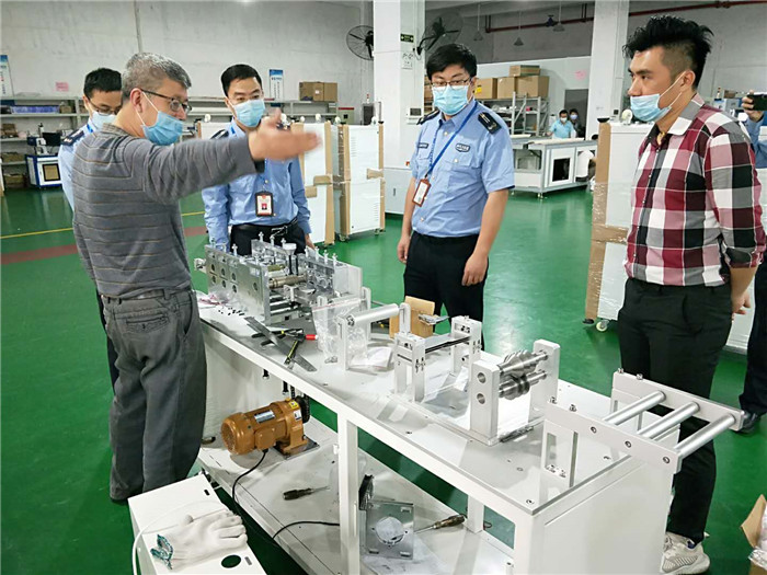 賣斷貨的口罩機？大良開展專項檢查