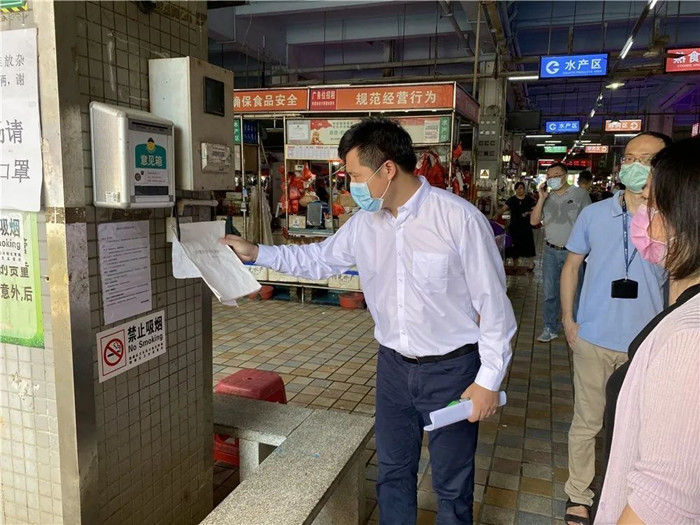 不打招呼奔現場，勒流主官檢查創文工作