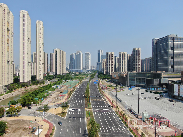 1加大投入，建設路網。圖為裕和路全線貫通，連接樂從、北滘、陳村。.jpg