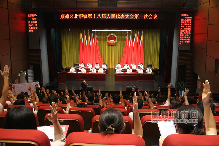 北滘鎮第十八屆人民代表大會第一次會議閉幕。.jpg