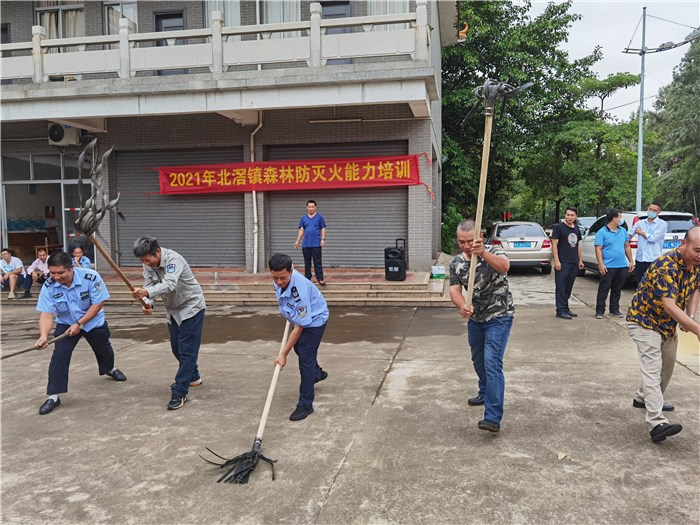 理論+演練！北滘建立森林“防火墻”