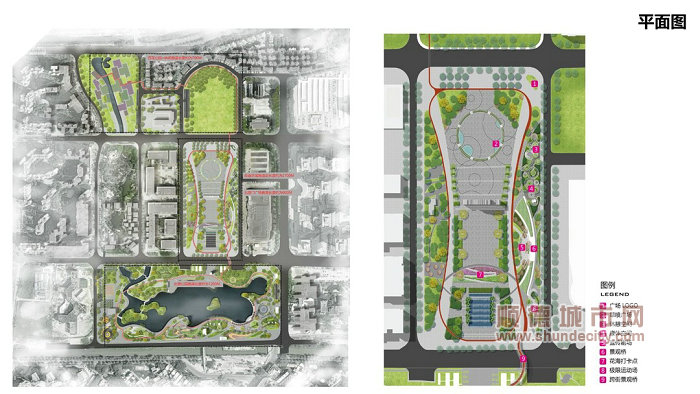 北滘門廣場、北滘公園等連為一體的慢行步徑.jpg