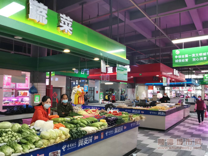 改造后的五沙市場已變得干凈整潔。.jpg