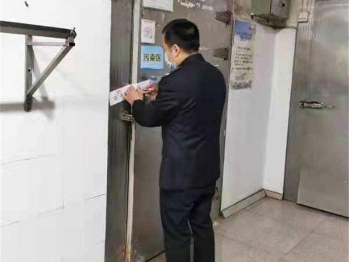 嚴格要求！樂從查封一家疫情防控不到位冷庫