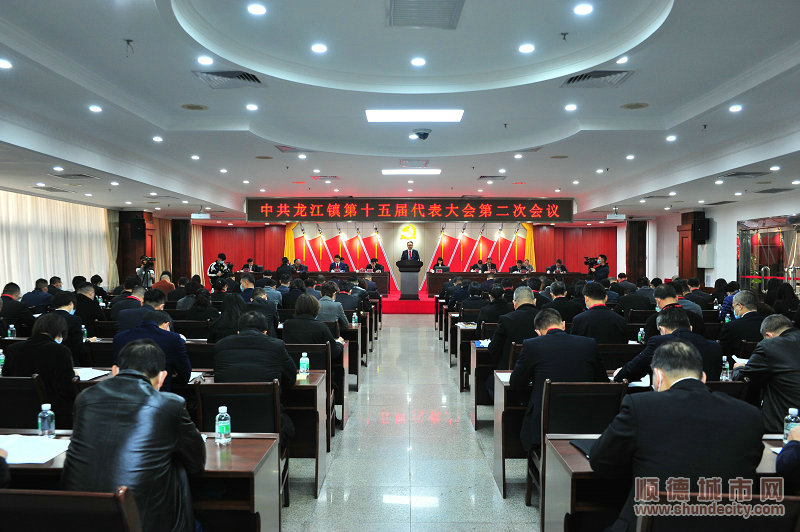 中共龍江鎮第十五屆代表大會第二次會議在龍江鎮政府舉行。.jpg