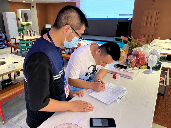 樂從：嚴查餐飲單位防疫工作不過關現象