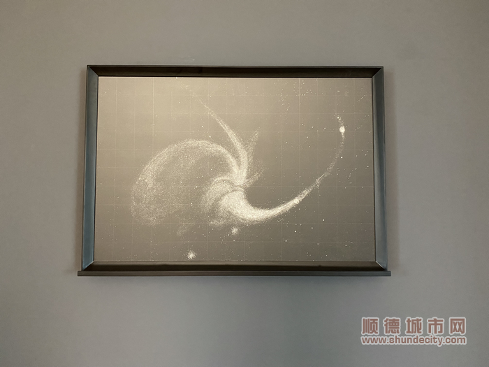 用“打格子”的方法畫出來的星云.png