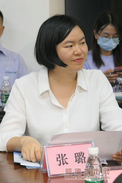 大良街道辦事處副主任張璐。.jpg