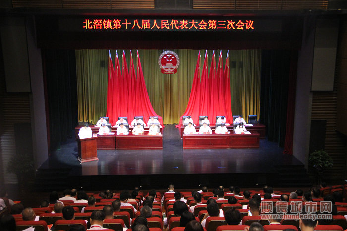 北滘鎮第十八屆人民代表大會第三次會議現場。_副本.JPG
