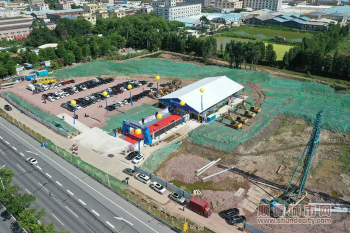 航拍龍洲公路旁的新寶綠色智能家電產(chǎn)業(yè)園項(xiàng)目地塊。.jpg