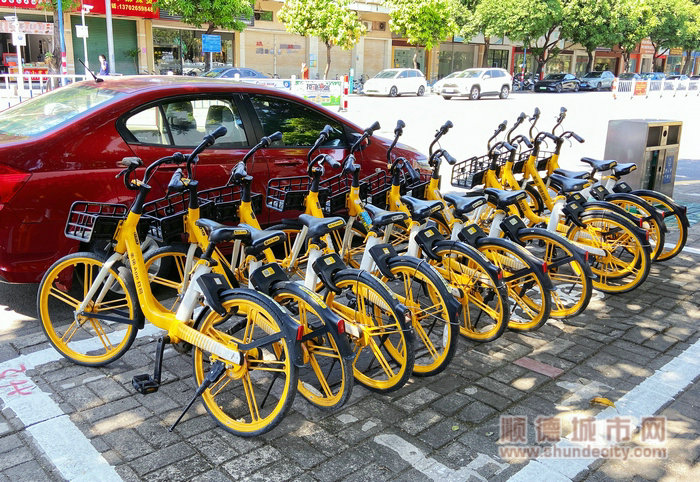 南苑中路共享自行車規范停放區域.JPG
