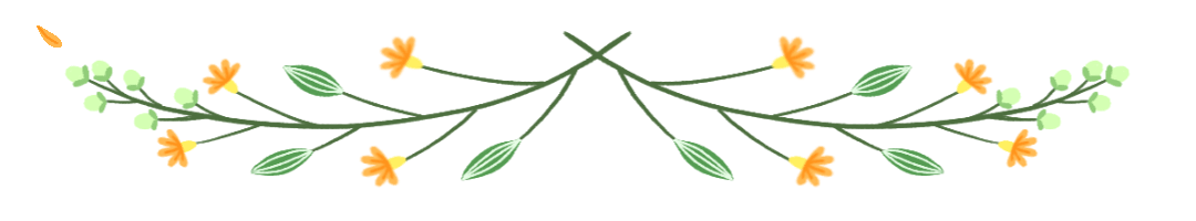 簡約文藝小花GIF動態(tài)分割線.gif