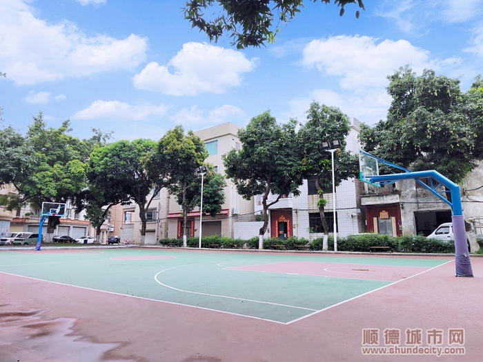 改造后的大良近良社區(qū)五坊籃球場。.jpg