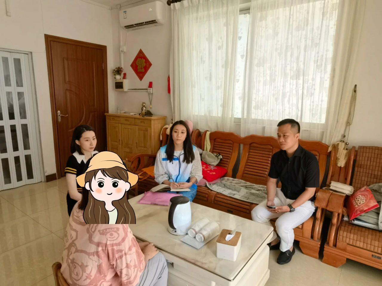 大良慈善會與冠名基金代表入戶慰問受助學子家庭.jpg