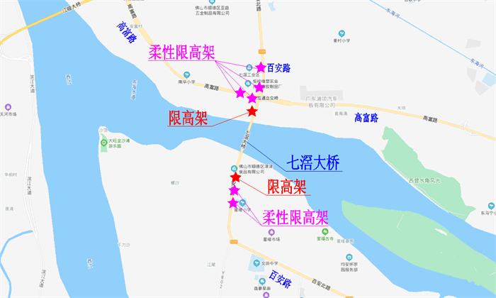 3月30日起，七滘大橋將實施交通管制措施
