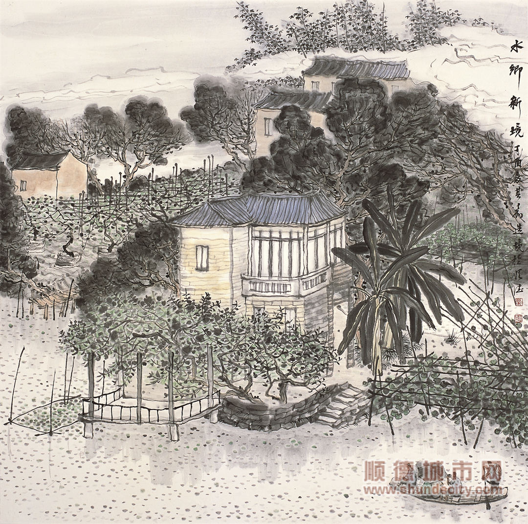 水鄉新境 68x68cm.jpg