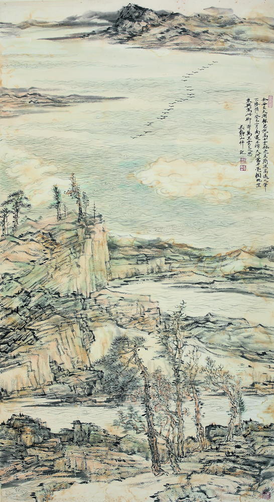 吳靜山山水作品。.png