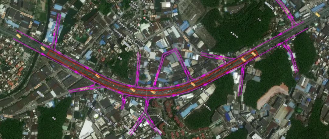 龍峰路口立交改造（跨線橋）工程已動工，交通管制如下