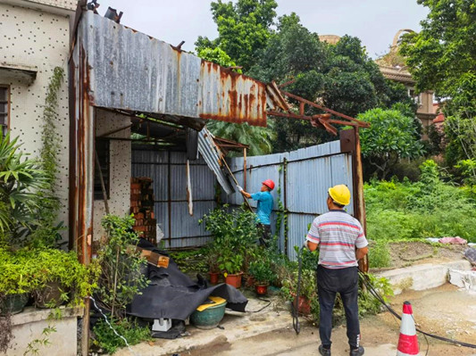 違建治理不手軟，樂從執法尖刀班再行動