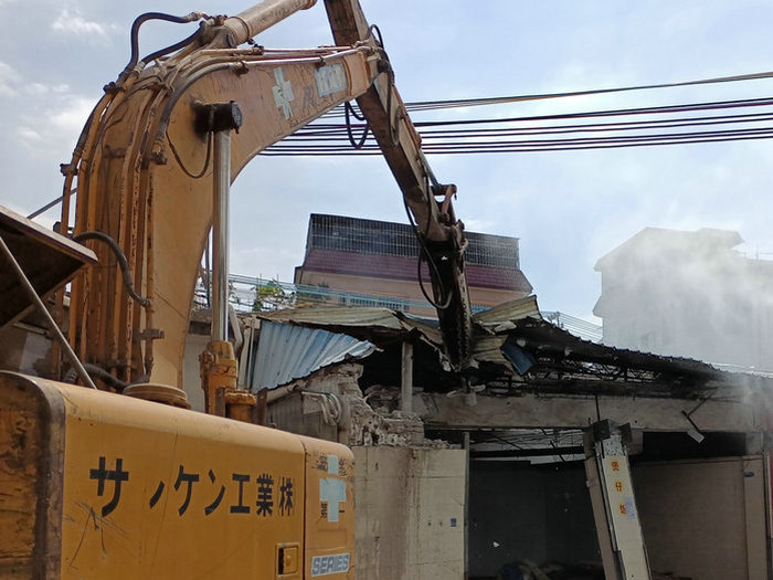 拒絕違建！樂從拆違“挺進”天佑城商圈