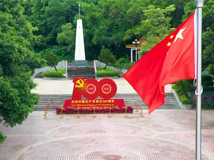 營造靚麗“紅色風(fēng)景線”，倫教熱烈慶祝建黨百年華誕