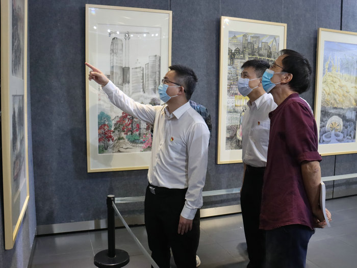 煥新容！容桂城市更新主題美術作品展開幕