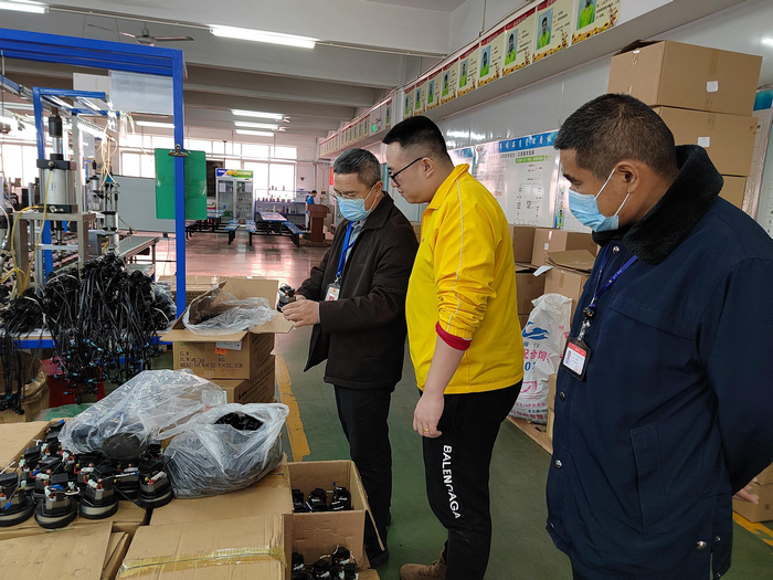 北滘：節前檢查安全生產，現場發現問題及時整改
