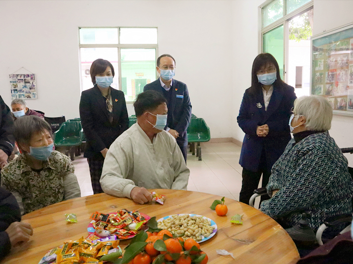 新春的第一份溫暖送達，順德馬洲醫院迎來節前問候